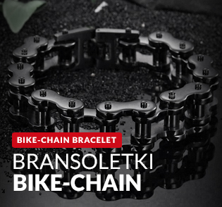 Bransolety Typu Bike Chain