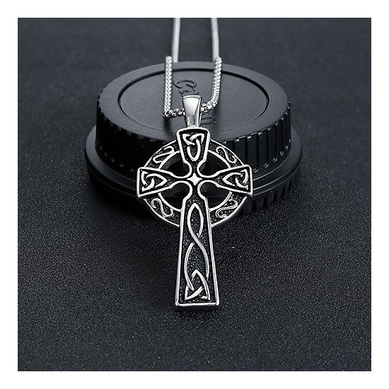 Zawieszka Krzyż Celtycki, Krzyżyk Oksydowany, Ornamenty