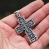 Postarzany Krzyżyk z Jezusem Ukraiński